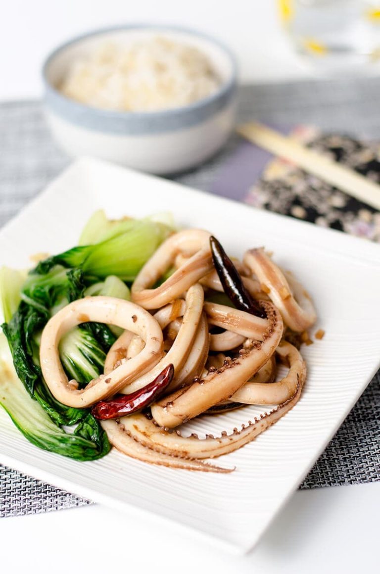 Chinese-Style Squid Stir-Fry